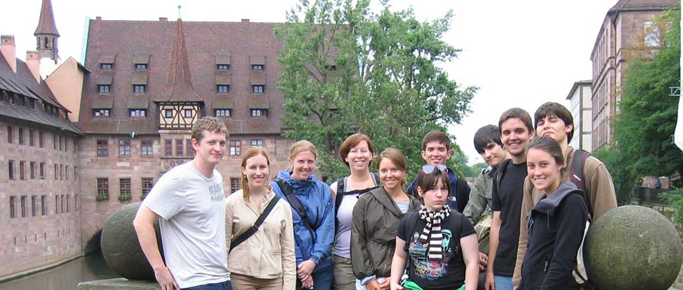 MEMS students in Nuremberg, 2009